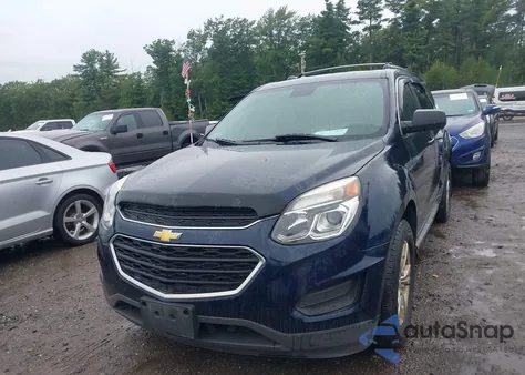 2016 Chevrolet Equinox Ls из США, поврежденный, VIN 2GNFLEEK6G6268116